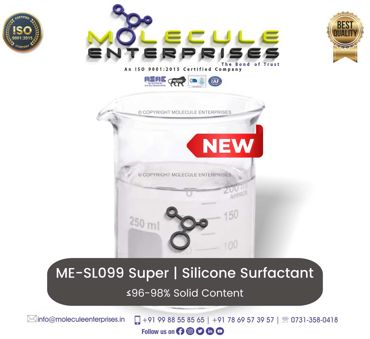 ME S L099 silicone technical spreader adjuvant