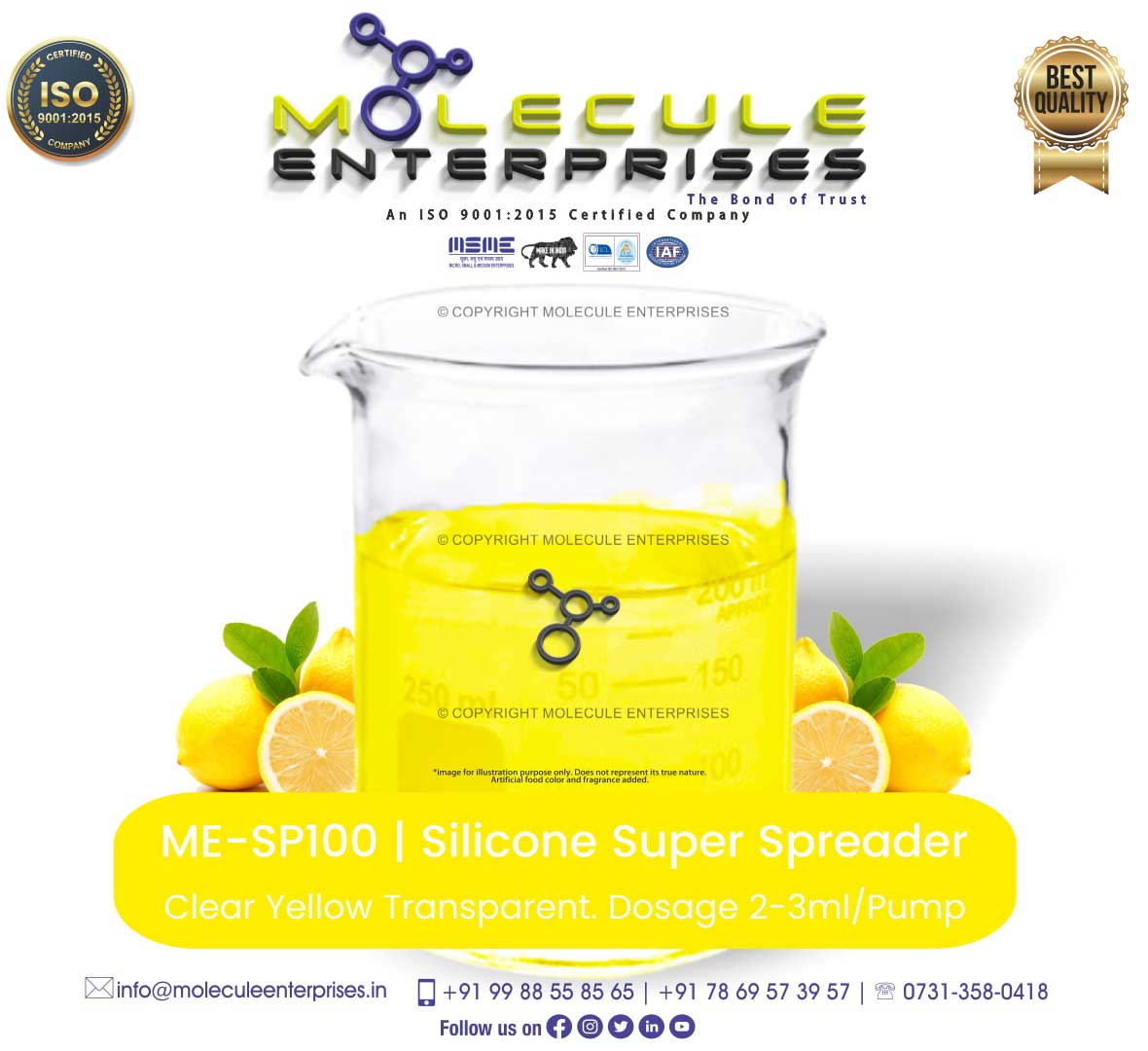 silicon based nonionic super spreader