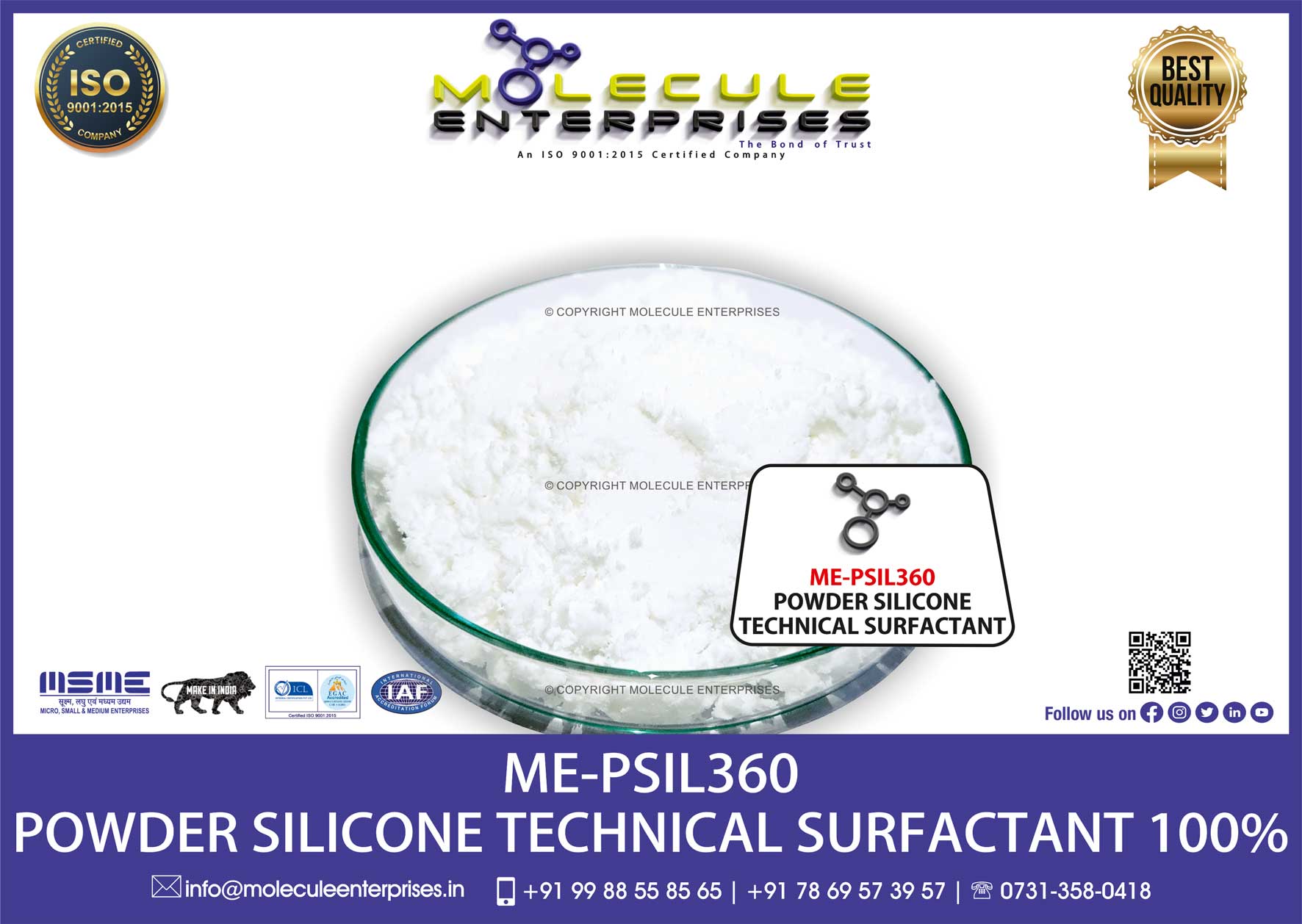 Silicon Spreader Powder SIL360