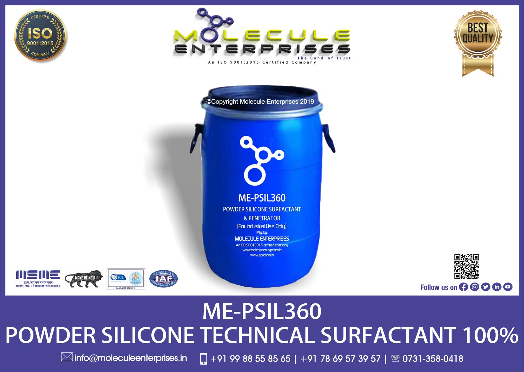 Silicon Super Spreader Adjuvant Powder SIL360