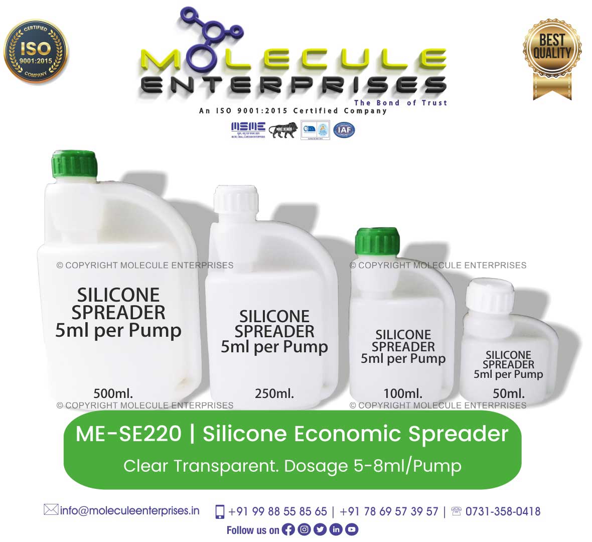 silicone spreader sticker